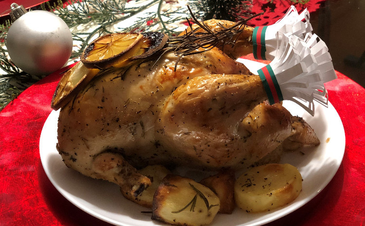 【Xmasレッスン第2弾】ローストチキン~丸鶏の下処理から取り分け方まで~おしゃれなお料理もたくさん作りましょう!!