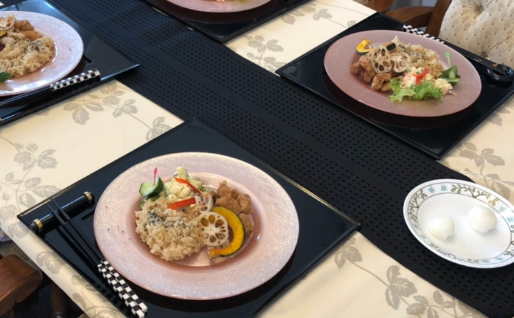 ランチプレートと玄米のお土産付き〜玄米と味噌汁のお話会