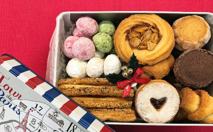 プレゼントのクッキー缶作り❤