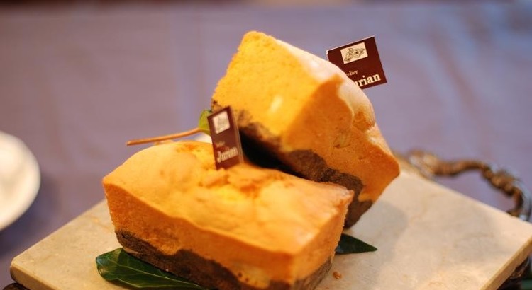 黒ゴマとじゃがいものパウンドケーキ