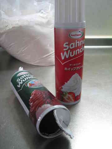 スプレー式生クリーム Pan Koのごはん日記