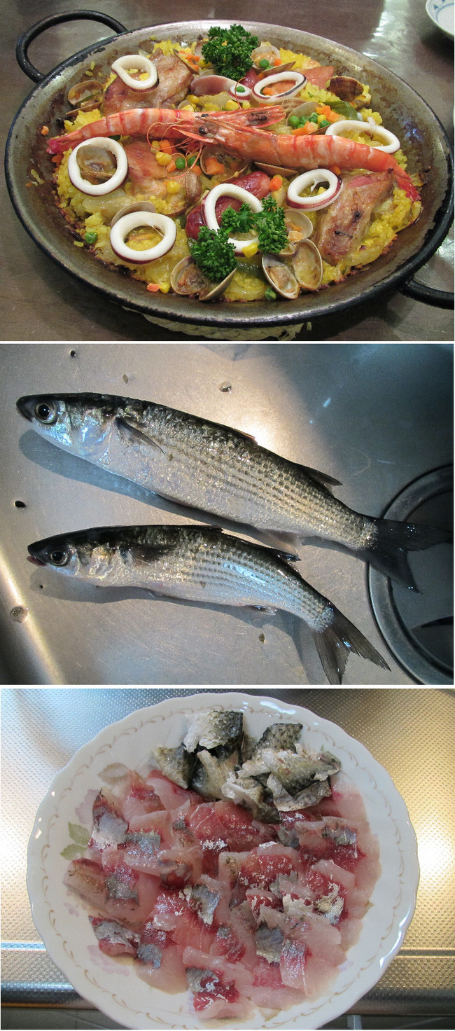 ボラの刺身は最高 ゆりyo船長 お魚love クックパッドブログ