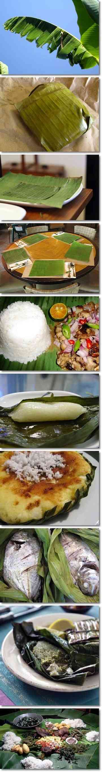 バナナの葉っぱ Hoinkのごはん日記