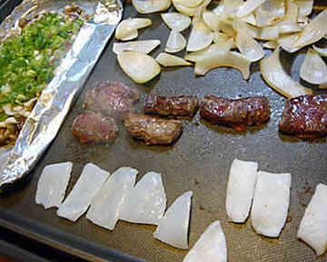 アオリイカの鉄板焼き 春こすもすのごはん日記