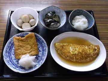 かに玉風と３種の副菜 かきいちのごはん日記