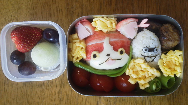 ジバニャン弁当 妖怪ウォッチより にゃんこちゃんちの お弁当と時々ごはん クックパッドブログ ジバニャン弁当 妖怪ウォッチより にゃんこちゃんちの お弁当と時々ごはん クックパッドブログ