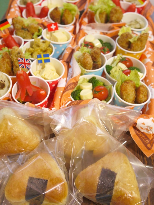 運動会の紙コップ弁当 なちこのドタバタゴハン クックパッドブログ