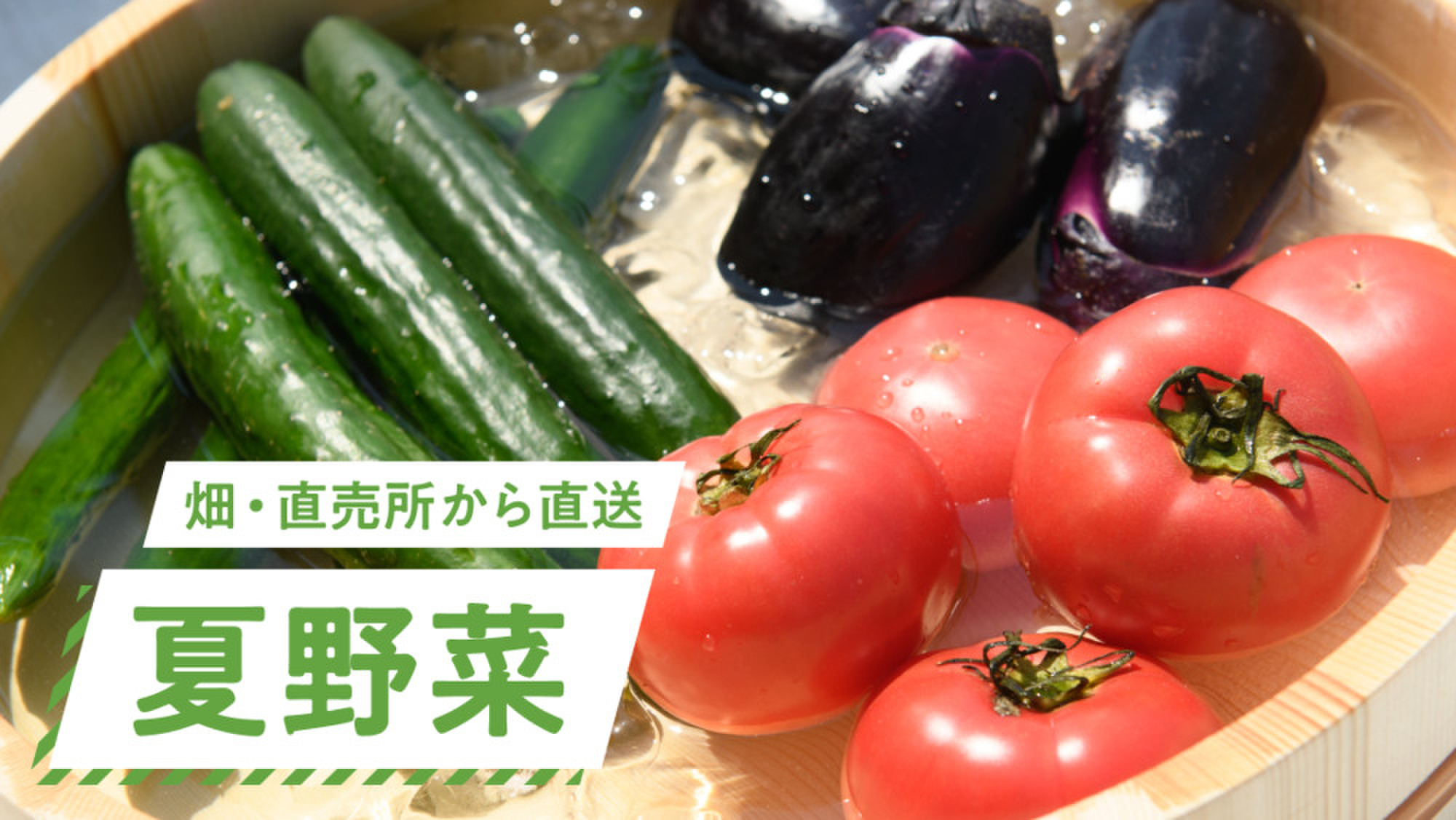 畑 直売所から届く新鮮夏野菜 クックパッドマート 毎日が楽しみになる お買いもの