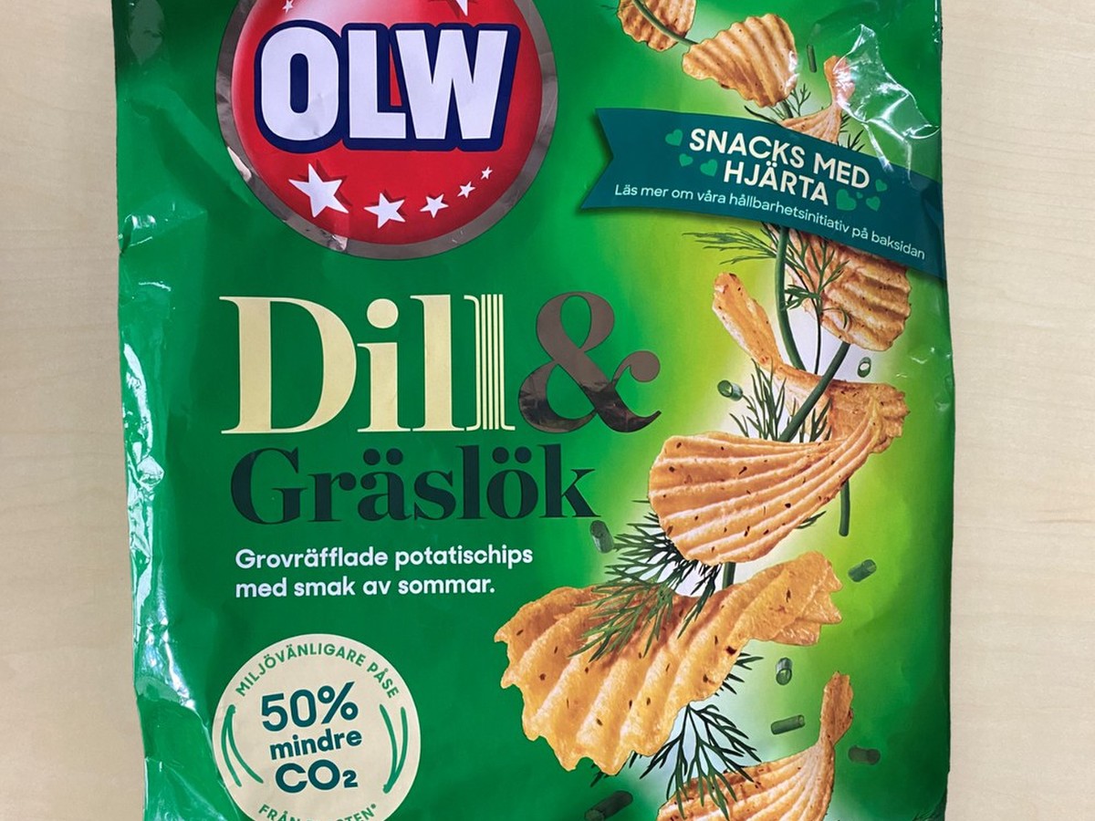 スウェーデン産 ポテトチップス ディル チャイブ味 クックパッドマート 毎日が楽しみになる お買いもの