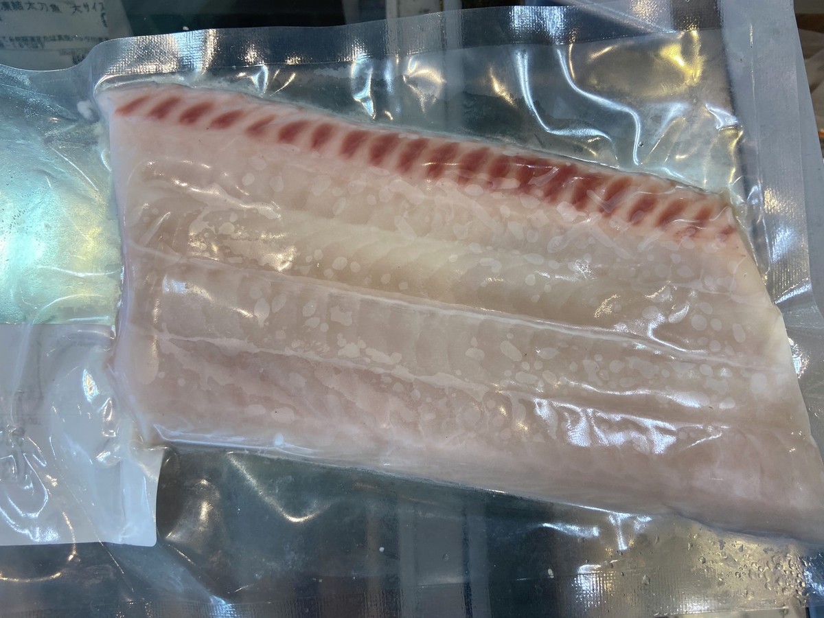 神奈川県産の太刀魚の3枚おろし お刺身用鮮度 クックパッドマート 毎日が楽しみになる お買いもの