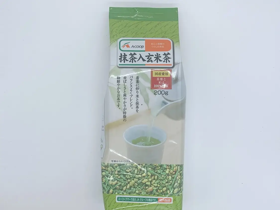 価格 抹茶入玄米茶 A-COOP 200g×2