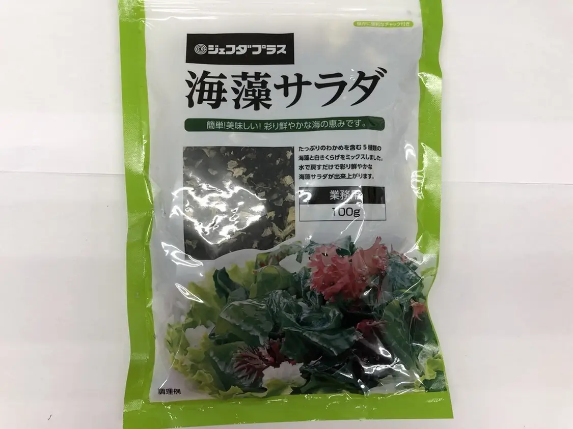 Jfdaplus 海藻サラダ 100g クックパッドマート 毎日が楽しみになる お買いもの