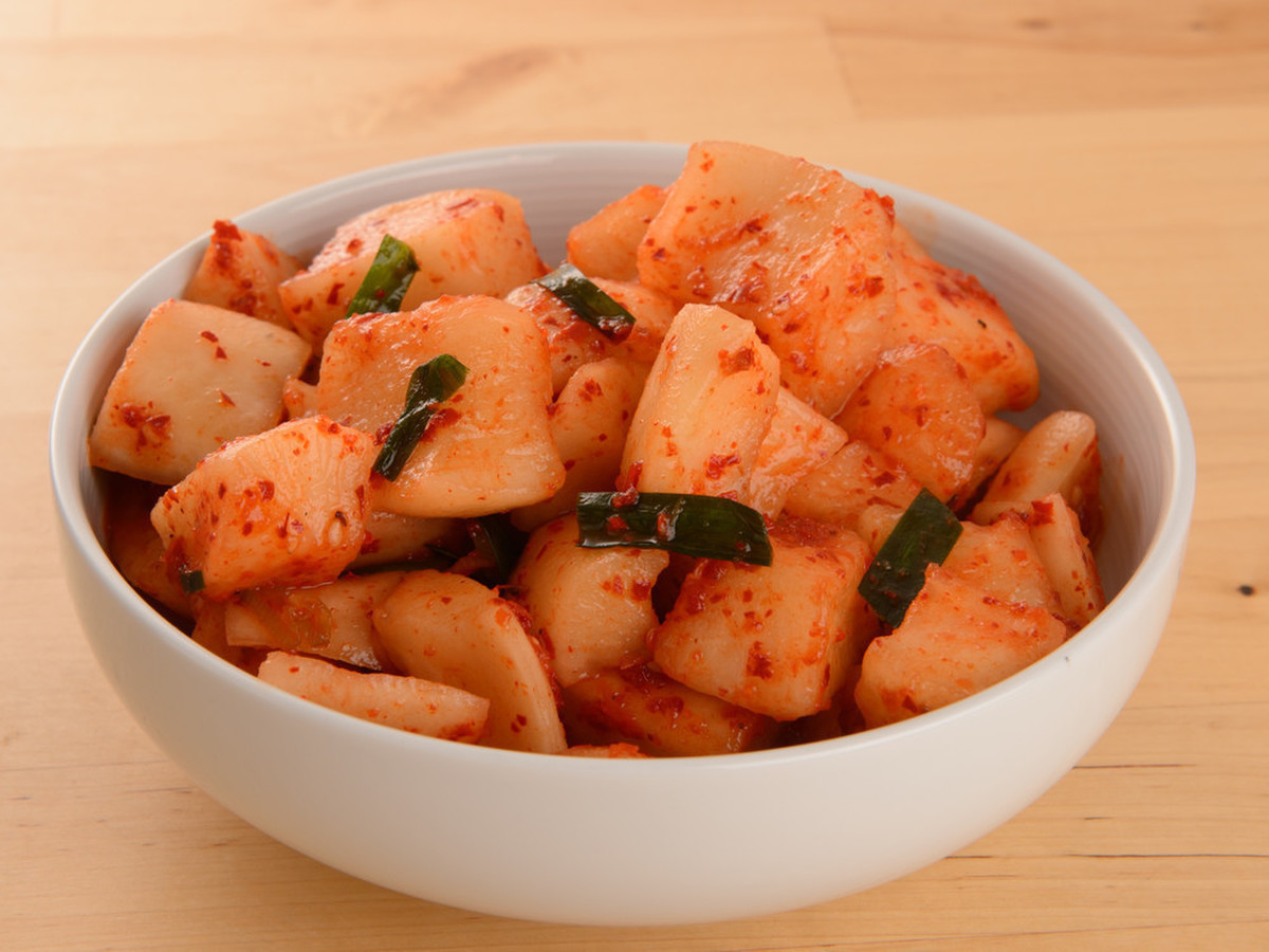 お試しサイズ カクテキ 大根キムチ 0g クックパッドマート 毎日が楽しみになる お買いもの