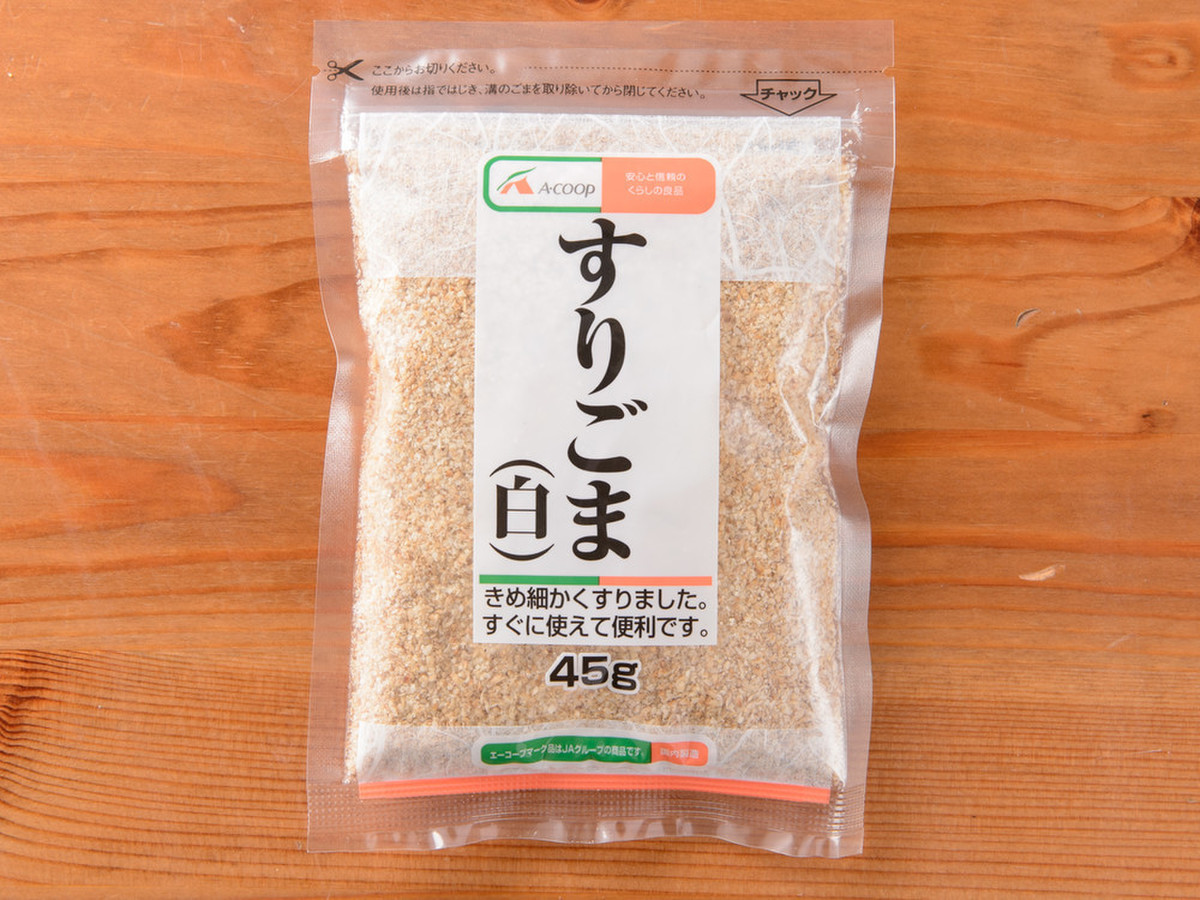 すりごま 白 内容量45g クックパッドマート 毎日が楽しみになる 食材店