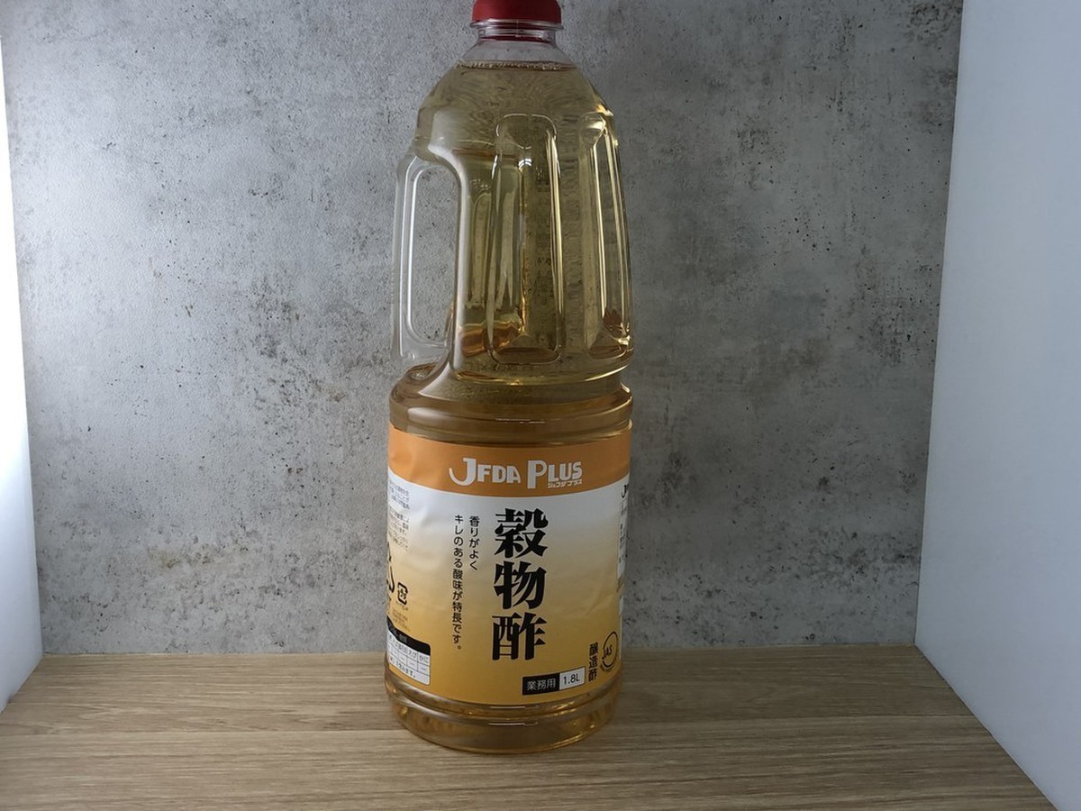 JFDA PLUS 穀物酢 1.8L | クックパッドマート - 毎日が楽しみになる、お買いもの。