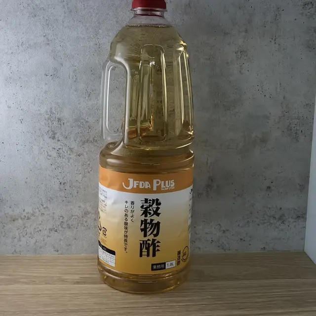おトク】 ジェフダ 穀物酢 1.8L