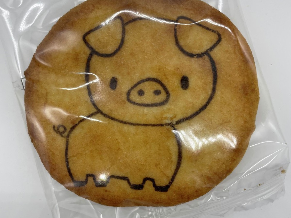 草加煎餅 キャラクター煎餅 ぶた クックパッドマート 毎日が楽しみになる お買いもの