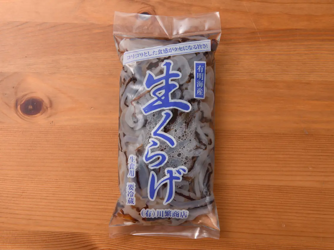 生クラゲ 佐賀県 天然 生食用 内容量100g クックパッドマート 毎日が楽しみになる お買いもの