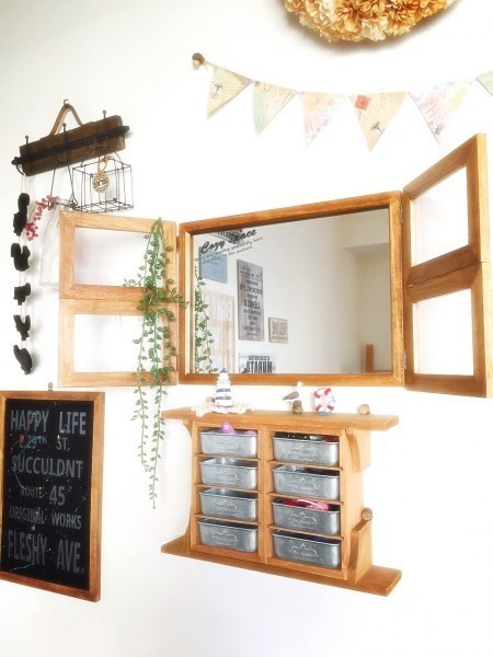 100円グッズでこんなものまで 窓風インテリア雑貨の作り方 クックパッドニュース