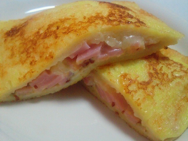 ピクニックにも!おやつにもピッタリ☆フレンチトーストサンドはいかが?~「あさイチ」から~