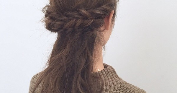 時間のない朝に 簡単おしゃれハーフアップアレンジ クックパッドニュース