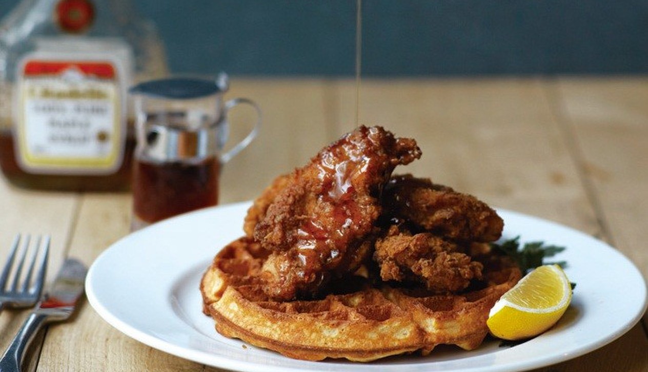 フライドチキンとワッフルのレシピ