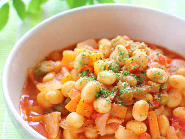 こんなに簡単 ポークビーンズ なら子どもも野菜をパクパク食べるかも クックパッドニュース こんなに簡単 ポークビーンズ なら子どもも野菜をパクパク食べるかも クックパッドニュース