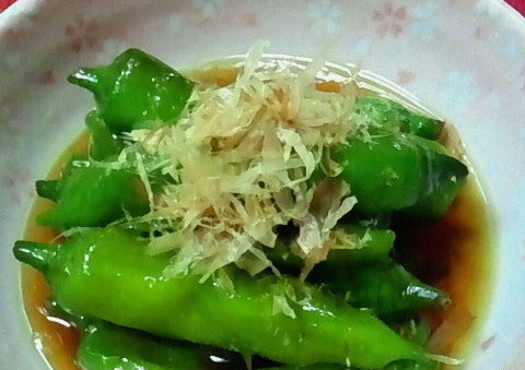 和食が食べたい日の1品に ししとうの煮浸し レシピバリエ5選 クックパッドニュース