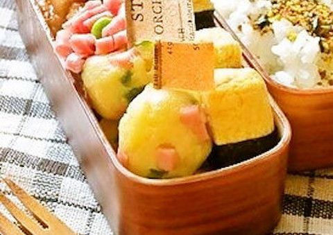 レンチンお弁当おかず じゃが団子 がコロコロ可愛い クックパッドニュース レンチンお弁当おかず じゃが団子 がコロコロ可愛い クックパッドニュース