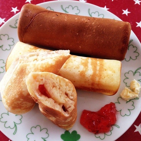 卵焼き器で作れる 子どもも食べやすい スティックパンケーキ が朝食に クックパッドニュース