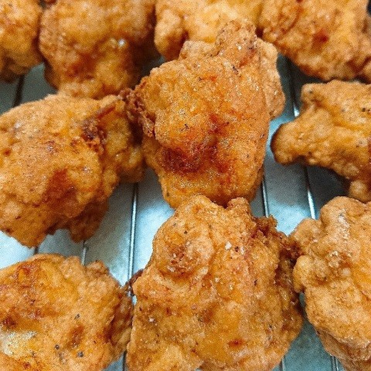 お弁当に◎】鶏むね肉1枚で大量生産！「ナゲット風唐揚げ」が冷めても