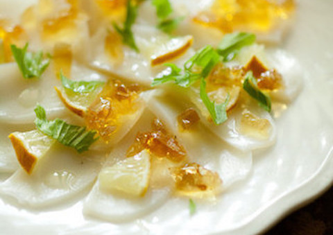 こんな食べ方もあり 簡単 オシャレおつまみ かまぼこカルパッチョ クックパッドニュース