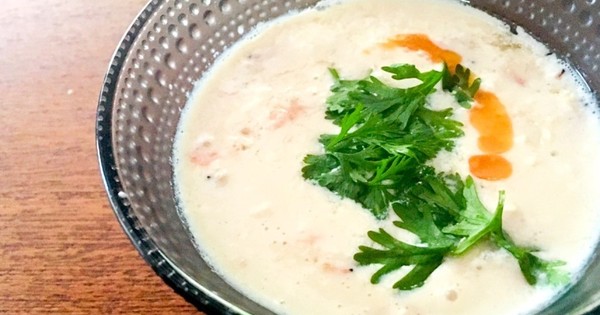 朝食にもぴったり 豆乳で作る 半熟豆腐 のお手軽スープ 工藤詩織の お豆腐 進化論 Vol 10 クックパッドニュース