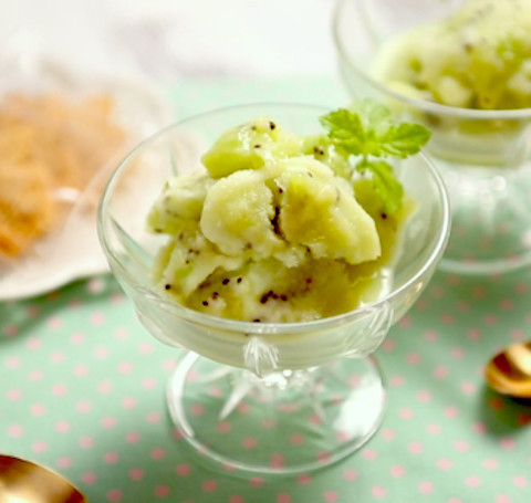 クックパッドニュース 卵 生クリーム不要 混ぜるだけ 簡単フローズンヨーグルト がシャリッと濃厚 毎日新聞