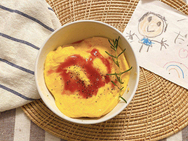 火を使わず簡単♪子ども1人で完成できる「レンチンオムライス」【今日から始める親子クッキング vol.13】