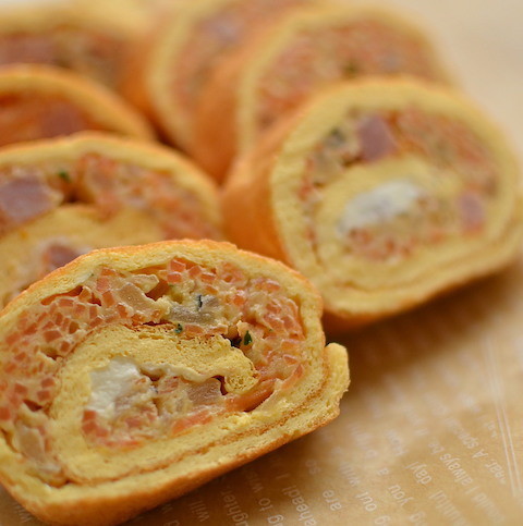 まるで太巻きみたい!朝から栄養たっぷり「くるくるエッグロール」【世界のクックパッドから―朝ごはん編】