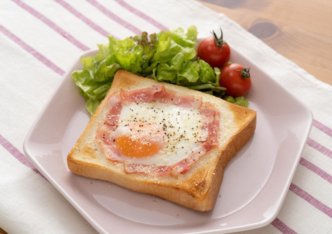 愛知の喫茶店で大人気 卵とろ り カルボ風トースト が朝食にぴったり クックパッドニュース