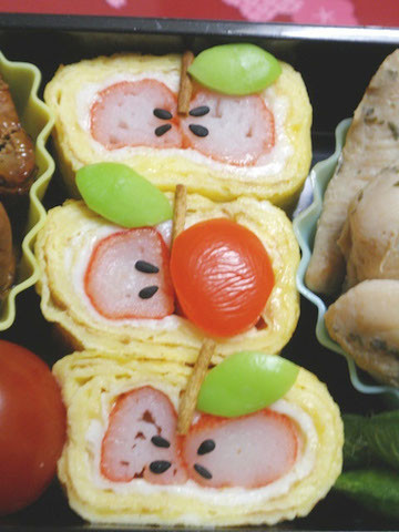衝撃!「りんごの卵焼き」がカワイすぎる!