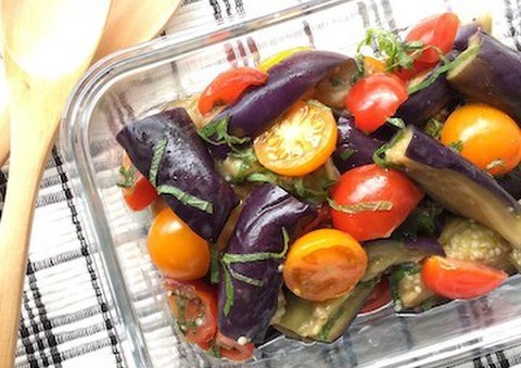 炒め物に飽きたらコレ じゅわ旨 ナス のレンチンマリネ クックパッドニュース