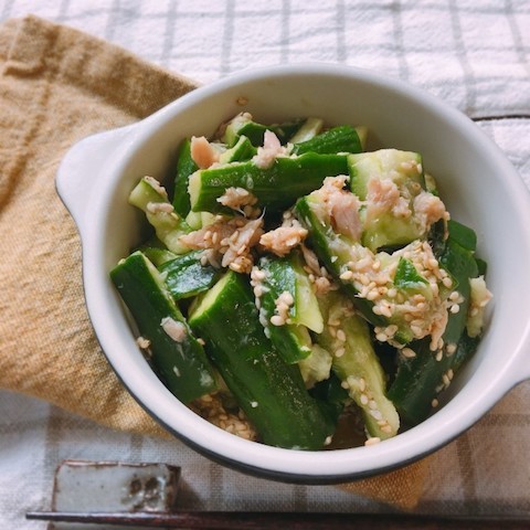 クックパッドニュース 5分で完成 あと1品に助かる ツナ きゅうり の副菜レシピ 毎日新聞