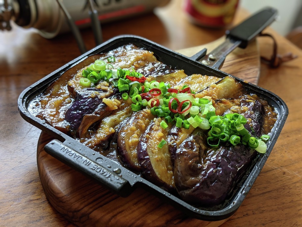 ホットサンドメーカーで 生姜たっぷりの 鬼ジンジャー茄子 クックパッドニュース