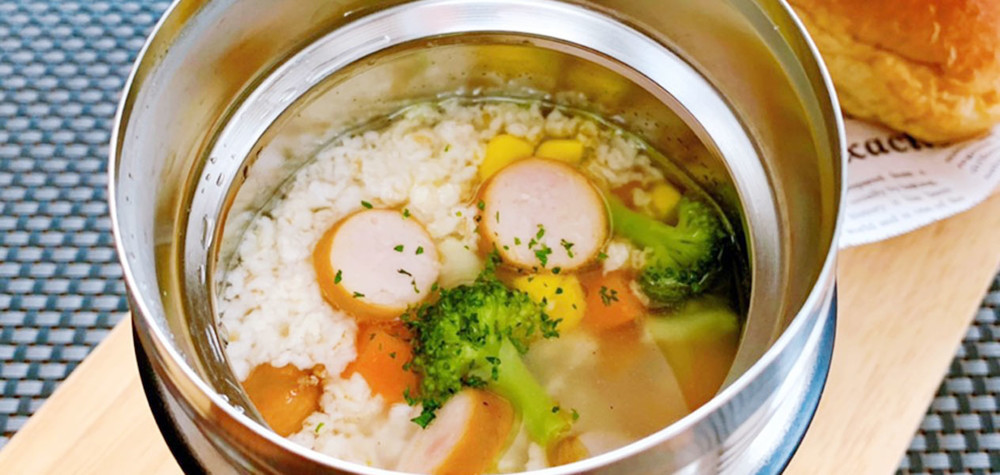 クックパッドニュース 朝作れて簡単 身体がほっこり温まる スープジャー弁当 毎日新聞