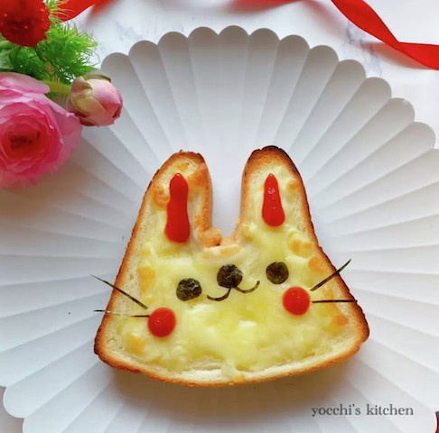 うさぎさん♡トースト 作り方にワザあり！かわいい「簡単うさぎトースト」に子ども大喜び