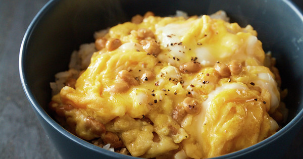 朝からガッツリいけちゃう 5分で作れる時短ダイエットごはん やせカルボ納豆飯 クックパッドニュース