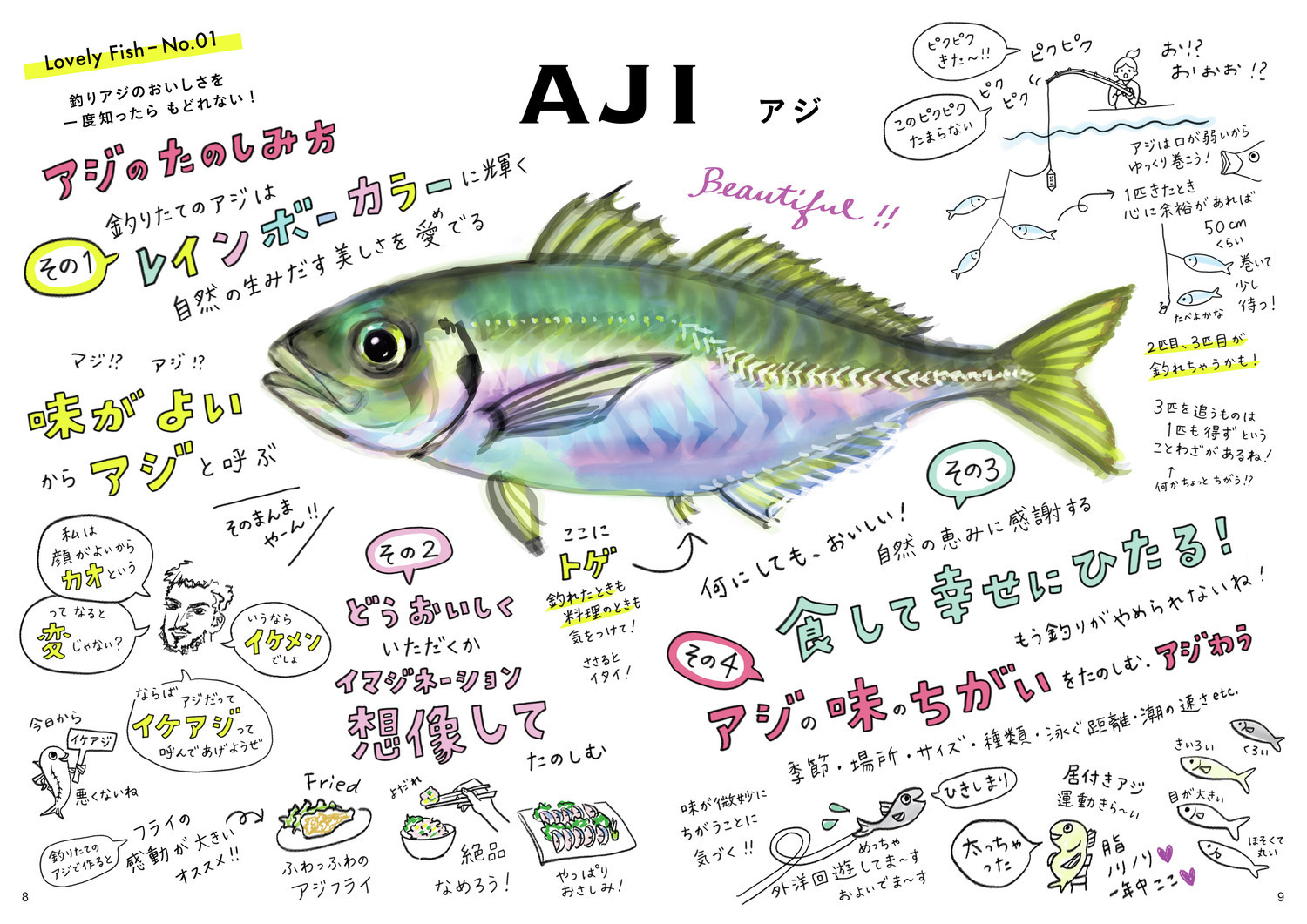 今が旬 釣りたては美しきレインボーカラー 情熱の釣り人が語る アジの魅力 クックパッドニュース