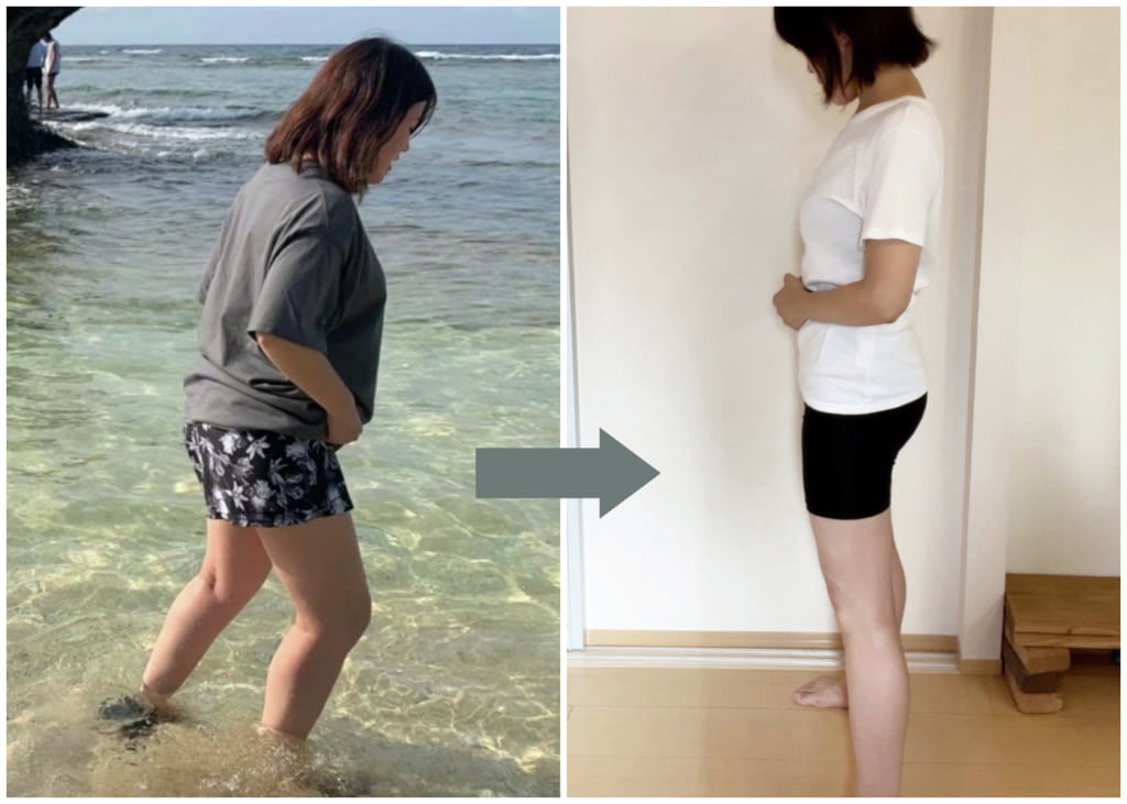 年中ダイエット肥満体型 様 158cm・60kgから48kgへ！食事管理のみで1年に−12kgを叶えた産後