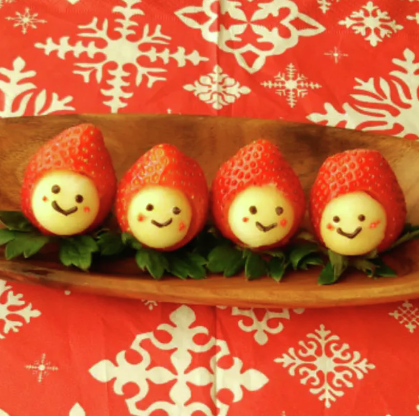 かわいい笑顔「いちごちゃん」をデコレーションに加えよう