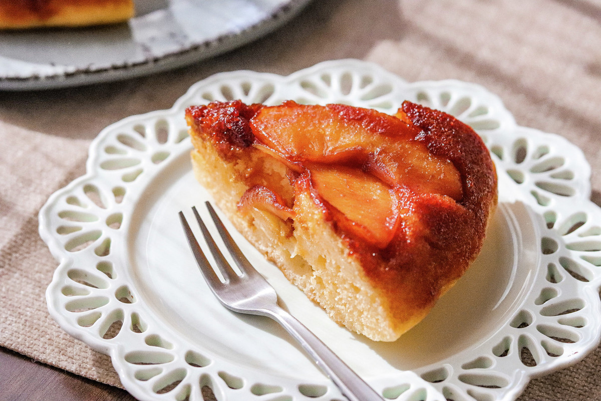 オーブン不要！フライパン＆ホットケーキミックスで絶品「タルトタタン