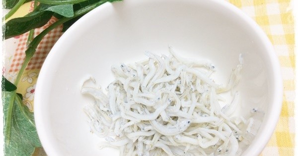 離乳食で大活躍 しらすを塩抜きする方法 クックパッドニュース