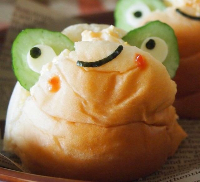 サンドイッチ界に新顔登場?!見てかわいい食べておいしいロールパンアート!